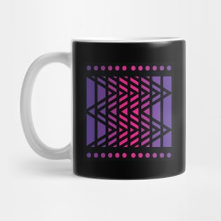 “Dimensional Levels” - V.2 Purple - (Geometric Art) (Dimensions) - Doc Labs Mug